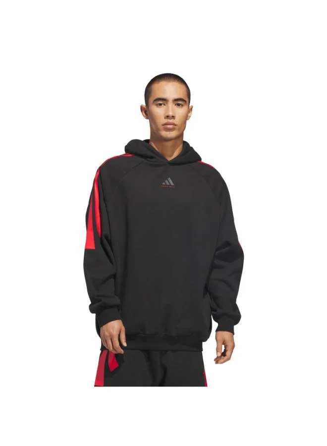 Adidas adidas Basketball 3-Stripes Fleece Hoodie (Gender Neutral)